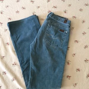 7 For All Mankind Stretch Bootcut Cords (vintage)